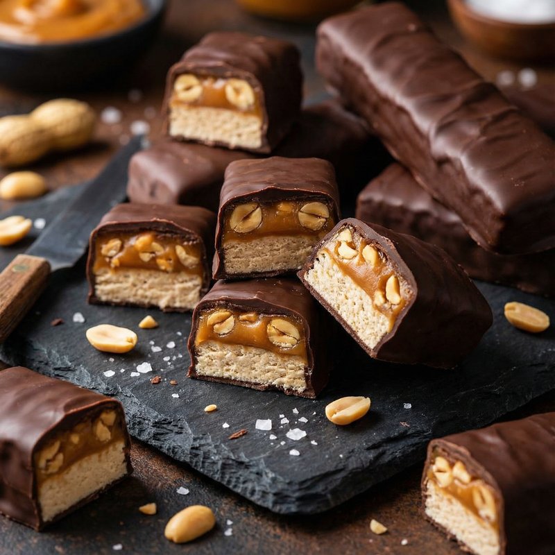 Candy Bar Copycat: Protein Snickers