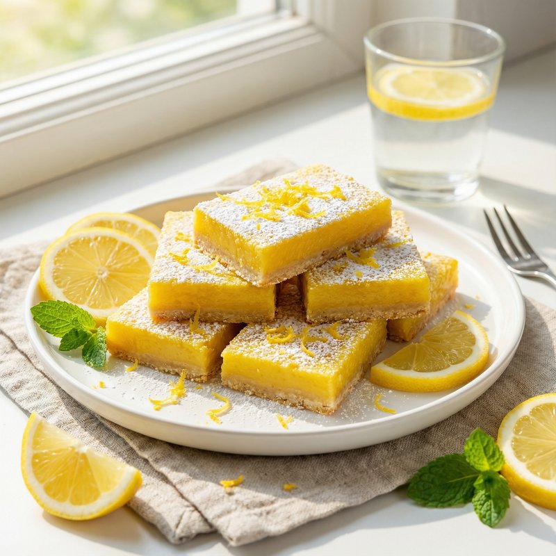 High-Protein Lemon Bars